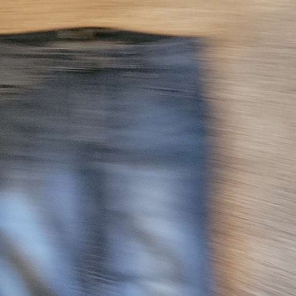 Blue Straight Leg Jeans - Picture 3 of 4